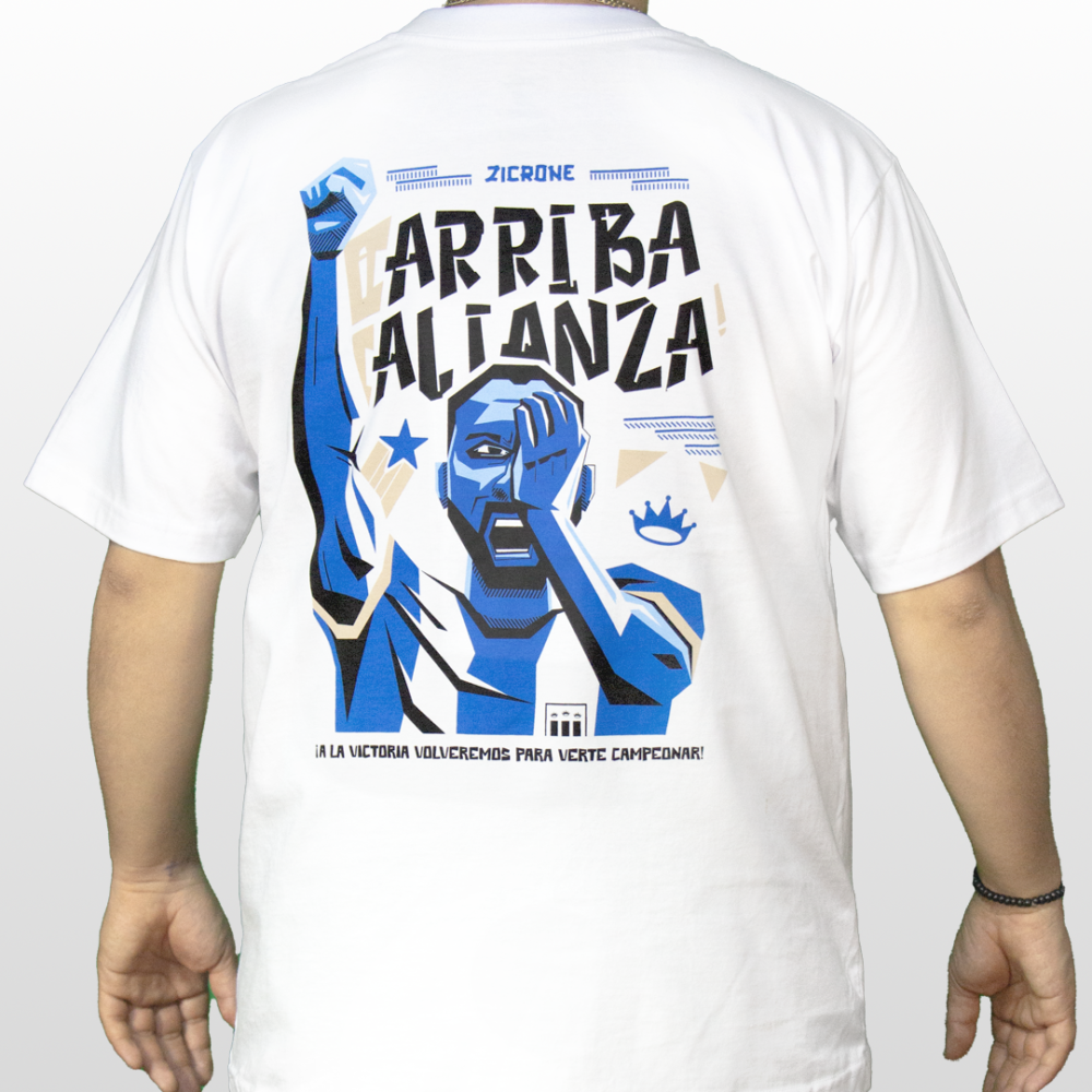 ARRIBA ALIANZA - Polo Oversize Edición Limitada